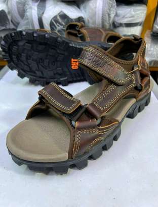 Men leather sandals:size 40___45 image 3