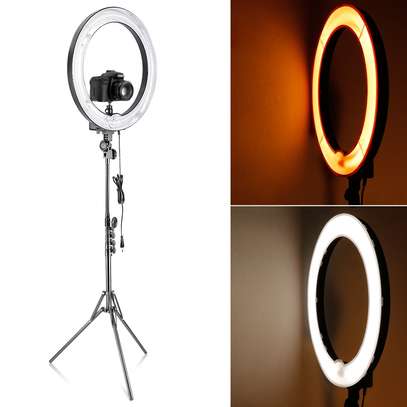 ED Ring Light Lamp 3 Light Modes & Dimmable Brightness image 1