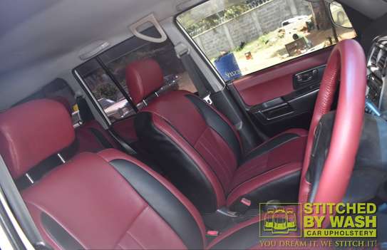 Pajero seat covers and interior upholstery image 2