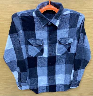 Quality Designer Checked Flannel Shirts image 11