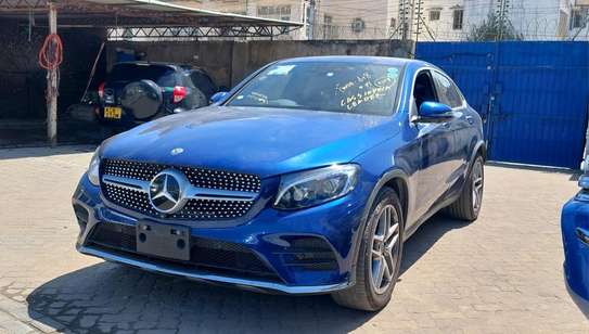 Mercedes Benz GLC220d 2017 blue image 5