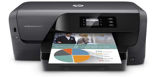 HP OfficeJet Pro 8210 Wireless Color Printer image 1