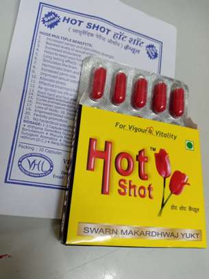 Hotshot Herbal Viagra Caps (Boosts Vigour and Vitality) image 1