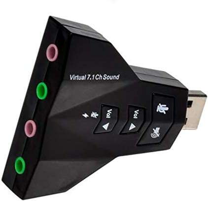 Digital Dual Virtual 7.1 Channel USB 2.0 Audio Adapter image 3