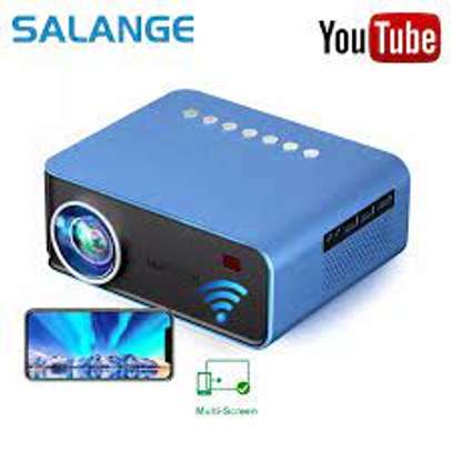 1080P Smart Mini Projector WiFi Ready Phone Connection image 1
