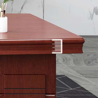 Office Desks: Brown 2 Meters Office Desk image 6