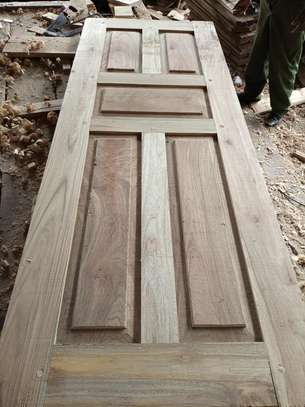 Mangowood solid maindoors(security doors)-single doors image 3