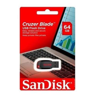 Sandisk Cruzer Blade USB Flash Drive - USB 2.0 - 64GB image 1
