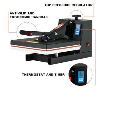 A2 Digital High 38cm*38cm Pressure heat press machine image 1