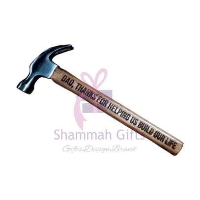 Wooden claw hammer to that gentleman customized image 1