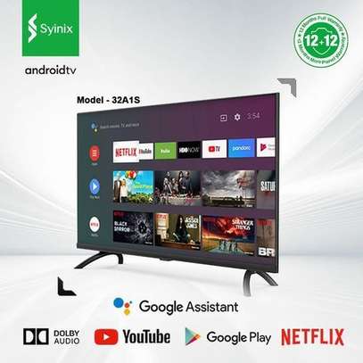 Synix 32” Smart ANDROID  TV (NETFLIX, YOUTUBE,HDMI,USB) image 1