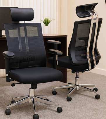 Office Chair:  Modern Recliner Lumbar Support Chair image 6