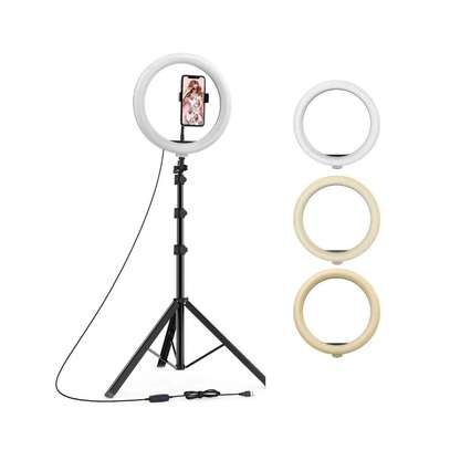 10 Inch Ring Light Tripod Stand image 3