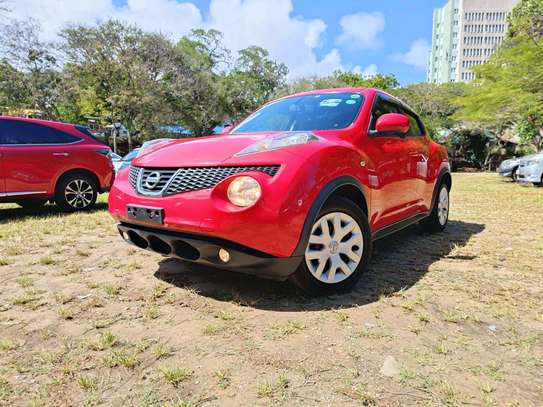 Make Nissan Juke Red color 2017 model image 1