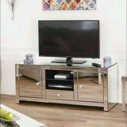 Mirror-sheet  fully-coated tv stands and tables image 4