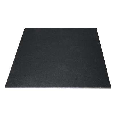 15mm Black Rubber Gym Flooring image 1