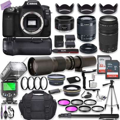 Canon EOS 90D DSLR Camera bundle image 1