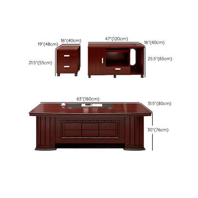 1800mm L-Shape Design Executive Office Table image 2