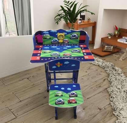 Kids Furniture; Home Study Desk Chair Set image 4
