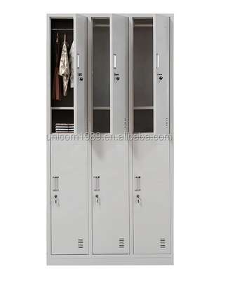 OFFICE CABINET:9 Locker White Office Cabinet image 2