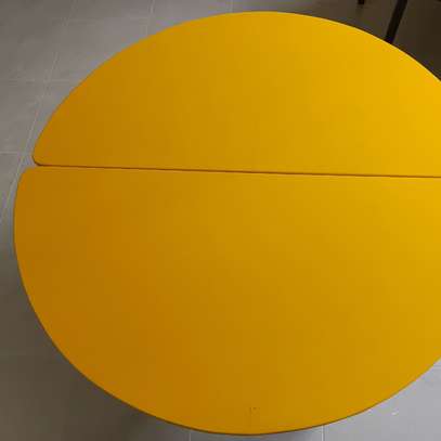 Semi circular tables for kindergarten image 2