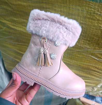 Multicolor warm winter boots for kids image 3
