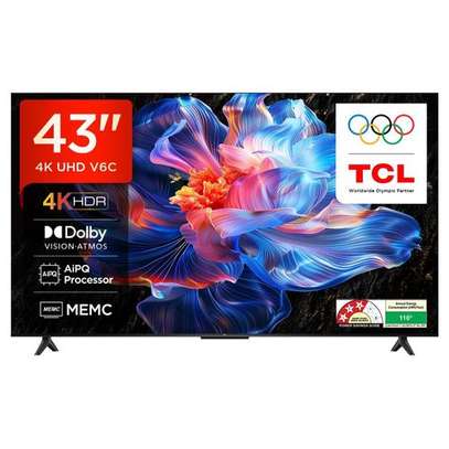 NEW TCL 43 Inch 4K UHD Smart Google TV Frameless SLIM image 1