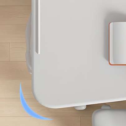 Office Combo : Modern Ergonomic Kid’s Desk and Chair Set image 2