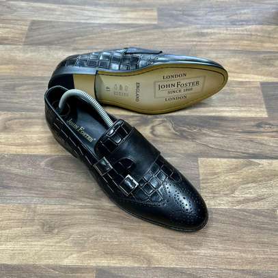 Black Men's official shoes 40-46 image 2