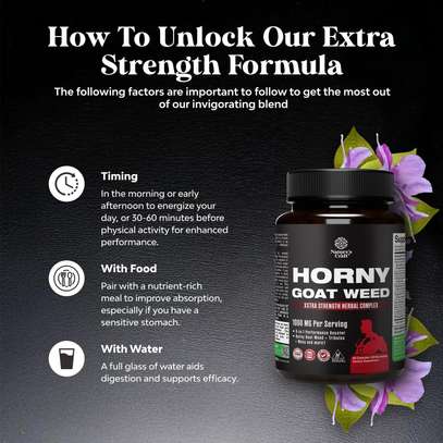 Horny Goat Weed Supplement & Libido Booster image 3