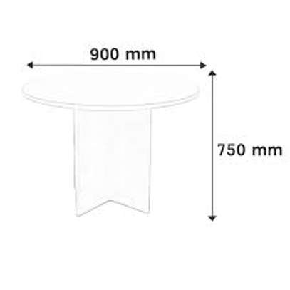 Round High Quality Office Dining Table image 5