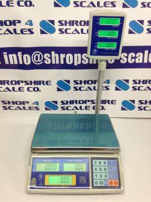 40kg Capacity Digital Price Weighing Postal Industrial Commercial Shop Platform Electronic Scale image 1
