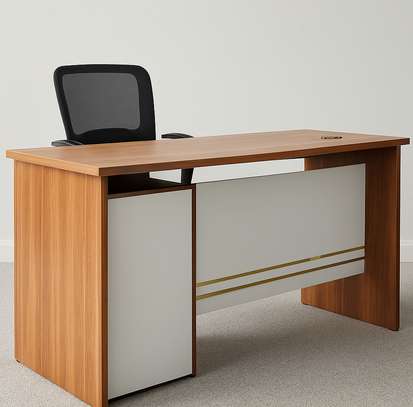 Office Desk: 1200mm Modern Desk with Storage image 4