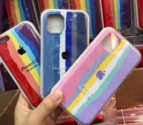 Rainbow silicone case for iPhone 12,12 Pro,12 Pro Max, image 2