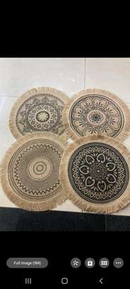 Heavy Cotton fabric table mats image 2