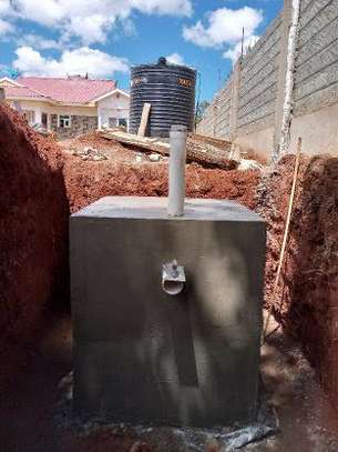 Biodigester Construction in Kenya image 2