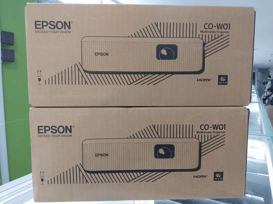 Epson CO-W01 3000 Lumen 3LCD Portable and versatile Projecto image 1