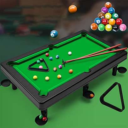 Mini Tabletop Pool Billiard Table Set for Kids & Family image 4