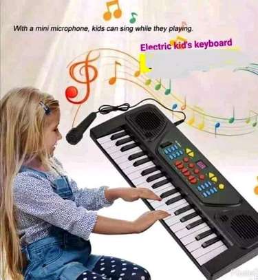 61 key electric kids piano keyboard image 2