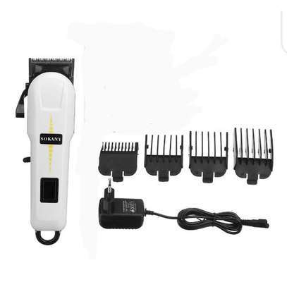 Electric Rechargeable SOKANY Hair Clipper Shaving Machine image 1