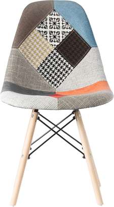 Office Chair: Armless Multi-Coloured Eames Chair image 1