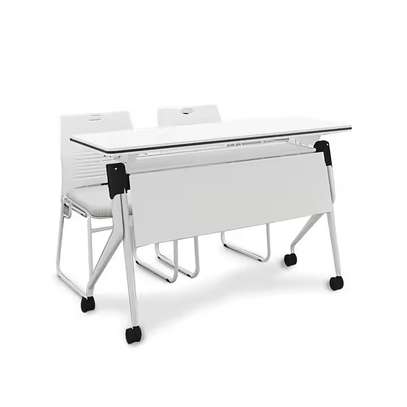 Table: Folding Training Office Table(White) image 4