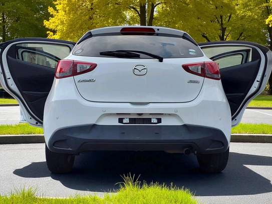 Mazda Demio 
Year 2019
Model fully loaded white color. image 6