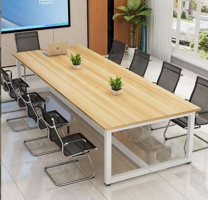 Office Table: Multi-Person Conference Training Table image 1