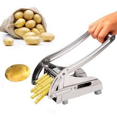 Stainless Steel Vegetable Potato Fries Cutter Chipser image 5