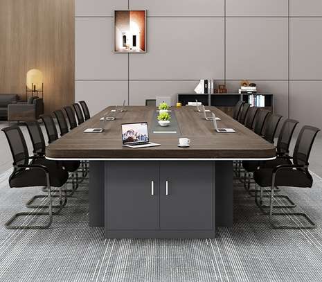 OFFICE TABLE: 3 Meter Boardroom Office Table image 5