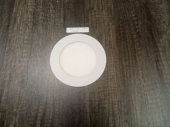 Kenwest HDled 6W LED Recessed Ceiling Panel Round Down Light image 2