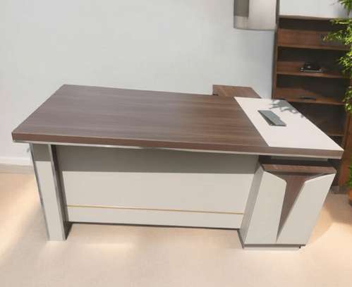 Office Desk: 1600mm Long Manager Office Desk image 1