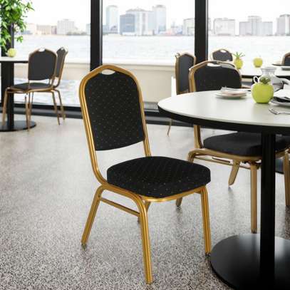 Armless Mid Back Banquet Outdoor Events Dining Chair image 10