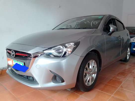 Mazda demio 2018 Silver image 1